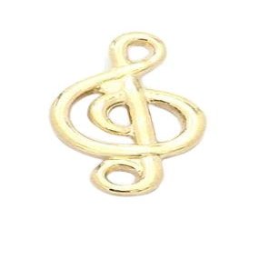 JJ Weston Treble Clef Music Note Tie Tack. Made in The USA.
