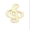 JJ Weston Treble Clef Music Note Tie Tack. Made in The USA. view 1