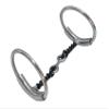 AJ Tack Sweet Iron Dog Bone Twisted Wire Bit view 1
