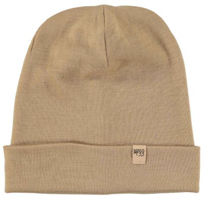 100% Merino Wool Cuff Beanie - Mens & Womens Warm Winter Hat - Watch Cap - Toque - One Size Fits Most - Desert S&