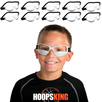 HOOPSKING Basketball Dribble Goggles 10 Pack Plus Online Dribbling Video Workout