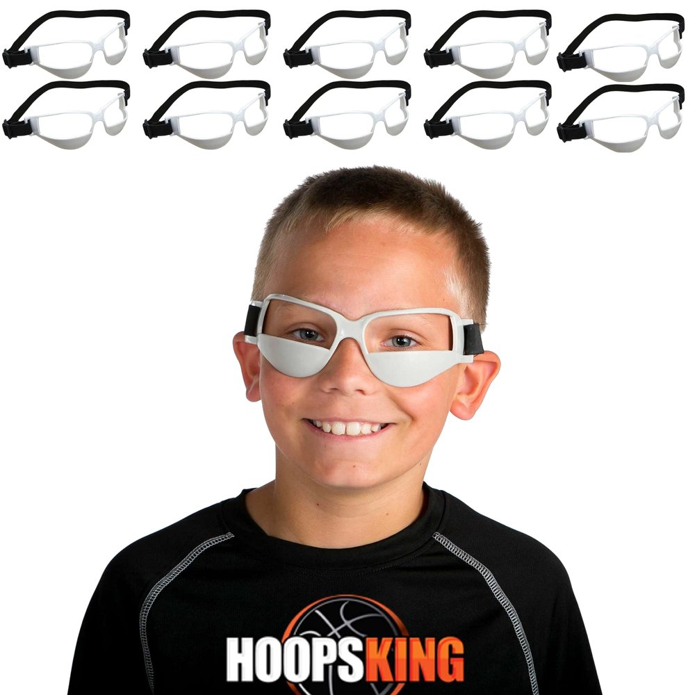 HOOPSKING Basketball Dribble Goggles 10 Pack Plus Online Dribbling Video Workout
