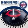 Franklin Sports Minnesota Twins MLB Team Baseball - MLB Team Logo Soft Baseballs - Toy Baseball for Kids - Great Decoration for Desks and Office view 4