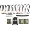 4KOR Cross Anchor Shoulder Performance Training System. Resistance Cords with Handles and Dynamic Workout Guide. Exercise Bands with Nylon Sleeves, Rubber Grips, and Carry Bag for Rehab and Strength view 1