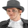 FUN Costumes elope Monocle - Toy Monocle with Metal Frame and Clear Plastic Lens, One Size - Silver view 2