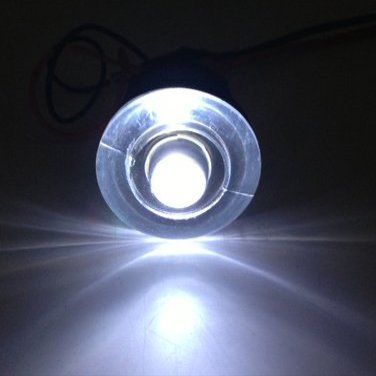 MARINE BOAT LED LIVEWELL ROUND WHITE COURTESY LIGHT OEM WATERPROOF