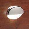 MARINE BOAT LED MOUNT ROUND COURTESY LIGHT OEM RECESSED MOUNT CHROME PLATED view 3