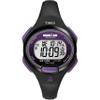Timex Women's Ironman Triathlon Essential 10 34mm Watch  Black & Purple Case with Black Resin Strap view 1