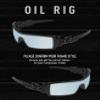 ToughAsNails Replacement Lenses for Oakley Oil Rig Sunglasses - HyperVision Plus Silver Chrome - Polarized view 3