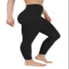Yogalicious High Waist Ultra Soft Lightweight Leggings - High Rise Yoga Pants - Black Nude Tech 28" - Medium view 2