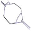 Olympic Trap Bar Raised Handle Zinc Plated w/Collars view 1