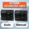 SEAFLO 3-Way Bilge Pump Switch Panel (Automatic-Off-Manual) 12v 24v w/Built-In 15A Circuit Breaker view 2