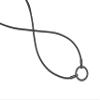 World Famous and Original LaLoop eyeglass necklace in Black., Medium view 1