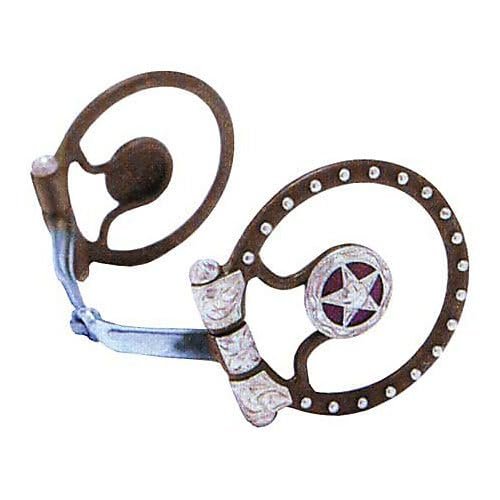 Aime Imports at Silver Texas Star D-Ring Snaffle Show Bit