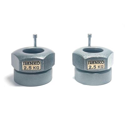 IVANKO (CO-2.5KG) Compression Ring Olympic Collars (PAIR)