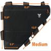 Touring Road Bike Frame Bag | Medium (12L) view 3