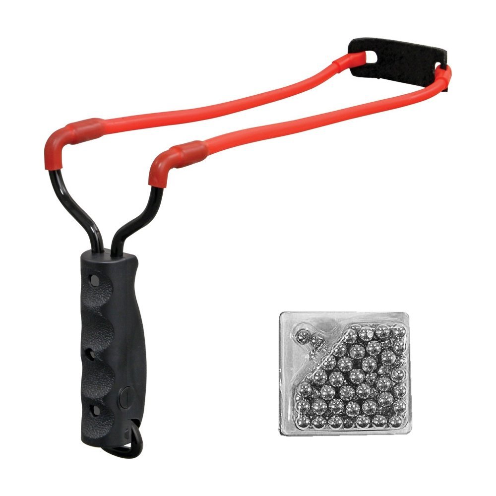 Beeman Laserhawk Talon Grip Slingshot with 100 Rounds Ammo