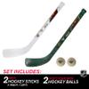 Franklin Sports NHL Minnesota Wild Mini Hockey 2 Piece Player Stick Set view 4