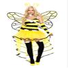 Celina 6 PC. Ladies Deluxe Queen Bee Dress Costume Set - Medium/large - Yellow/Black view 1