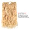 Beistle Adult Size Natural Color Raffia Hula Skirt for Hawaiian Tropical Luau Birthday Parties, Beach Weddings view 4
