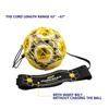PodiuMax Hands-Free Soccer Kick/Throw Trainer, New Ball Locked Net Design, Adjustable Waist Belt & Cord Suit for All Levels (Fits Ball Size 3, 4, 5) view 3