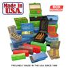 MTM 50 Round Flip-Top Ammo Box 41/44 Cal, 5.52"L x 3.24"W x 1.98"H , (Clear Green) view 4