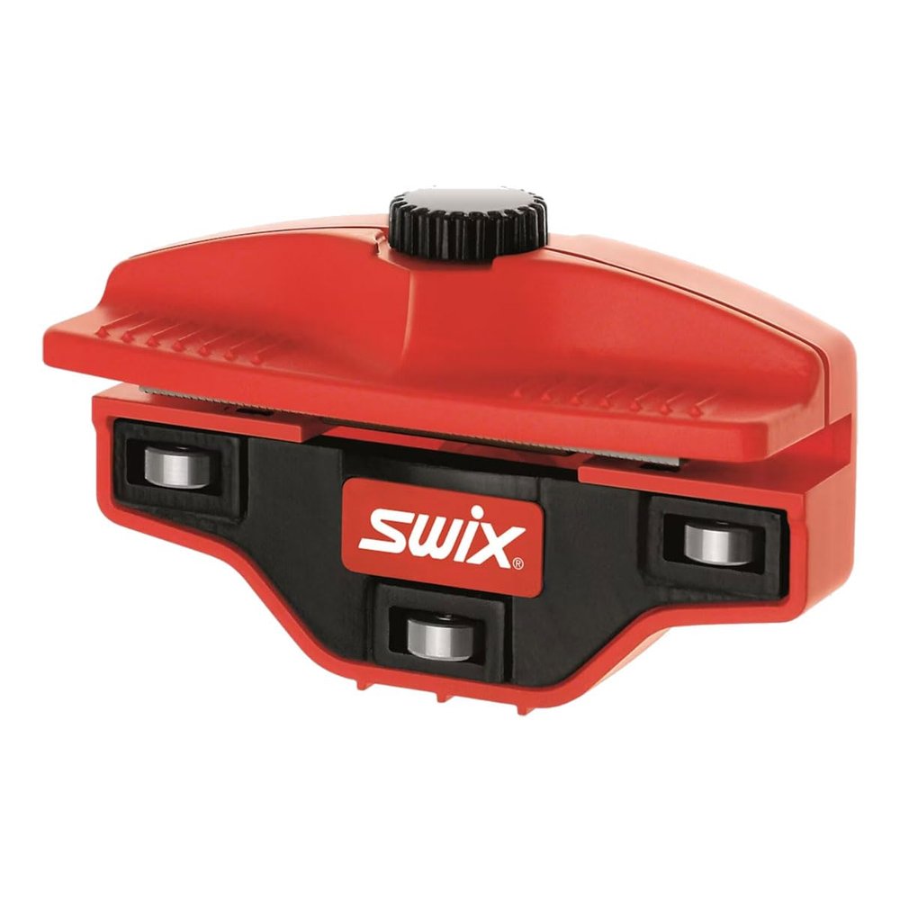 Swix TA3008 Phantom Edger Pro Side Edge Tool with Rollers with Adjustable Bevel, Red, 7 x 4 x 2-Inch