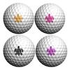 Golfdotz - USGA Rule Conforming Golf Ball Markers, Golf Ball Stickers for Marking Balls, No More Smearing from Stamps, Gifts for Golfers, Dads, and Retirees, (Sea Turtle; 32-Count) view 1