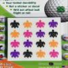 Golfdotz - USGA Rule Conforming Golf Ball Markers, Golf Ball Stickers for Marking Balls, No More Smearing from Stamps, Gifts for Golfers, Dads, and Retirees, (Sea Turtle; 32-Count) view 2