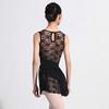 116143502 Nlack Adults Lace Pull On Ballet Dance Wrap Skirt for Girls Black view 2