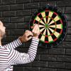 Bristle Dart Board  Tournament Sized Indoor Hanging Number Target Game for Steel Tip Darts  Dartboard with Mounting Hardware by Hey Play view 4