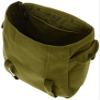 FOX OUTDOOR PRODUCTS Musette Heavyweight Cotton Canvas All-Purpose Hunting Bag | Large Main Compartment | Two Side Pockets and Adjustable Shoulder Straps, Olive Drab, 12" x 12", 1.2 lbs view 4