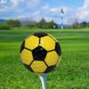 Yellow Soccer Golf Balls 6 Pack by GBM Golf Infuse Soccer Energy into Your Golf Game with Dynamic Yellow Balls view 2