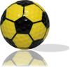 Yellow Soccer Golf Balls 6 Pack by GBM Golf Infuse Soccer Energy into Your Golf Game with Dynamic Yellow Balls view 3