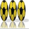 Yellow Soccer Golf Balls 6 Pack by GBM Golf Infuse Soccer Energy into Your Golf Game with Dynamic Yellow Balls view 4