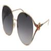 Gucci - GG0225S-001-gold, Gold (1/Grey), 63 view 1