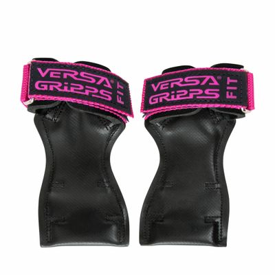 Versa Gripps Fit, Made in the USA, Wrist Straps for Weightlifting Alternative, the Best Training Accessory, Pink, XS