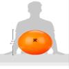Rolyan 65952 Energizing Exercising Balls, Orange, 21 1/2" view 2
