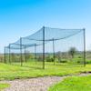 FORTRESS Ultimate Baseball Batting Cage - Range of Lengths [20, 35, 55, 70] | Complete Batting Cage with Frame - Unleash The Power of Your Swing (Complete Set, 35ft) view 1