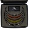Radians Shift Interchange Shooting Glasses (5 Interchangeable Lenses), Black Frame/Clear, Copper, Amber, Orange, One Size view 2