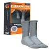 Incrediwear Circulation Socks  Womens and Mens Crew Socks (Grey, Medium) view 1
