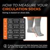 Incrediwear Circulation Socks  Womens and Mens Crew Socks (Black, Medium) view 3