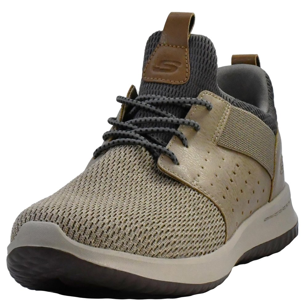 Skechers Men's Classic Fit-Delson-Camden Sneaker,taupe,7 M US