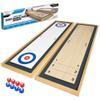 GoSports Shuffleboard and Curling 2 in 1 Tabletop Board Game view 1