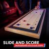 GoSports Shuffleboard and Curling 2 in 1 Tabletop Board Game view 2