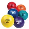 Gator Skin S&S Worldwide Softi-5 Ball. 6" Yellow, PU Coated Balls with Soft Foam Core, Kid Safe, No-Sting Balls for PE Games, After School Programs, Dodgeball, and Birthdays. view 3