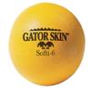 Gator Skin S&S Worldwide Softi-5 Ball. 6" Yellow, PU Coated Balls with Soft Foam Core, Kid Safe, No-Sting Balls for PE Games, After School Programs, Dodgeball, and Birthdays. view 4