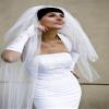 Bridal Wedding Veil Ivory 2 Tiers Long Cathedral Length Standard Cut Edge view 4