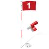 KINGTOP 6ft Golf Flagstick Basic, Portable Five-Section Design for Backyard Practice Putting Green, Driving Range Golf Pin Flag Hole Cup Set, Gift Idea, 1-Pack view 1