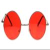 ShadyVEU Retro Round Style 70s Sunglasses Colorful Tint Groovy Hippie Mens Womens Shades view 3